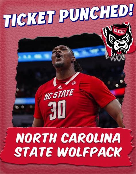 Nc State Does The Unthinkable And Steals A Bid 10 Seeded Wolfpack Win