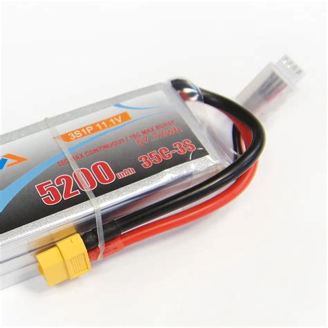 11 1v 5200mah 35C 3S1P Bonka Lipo Battery High Quality