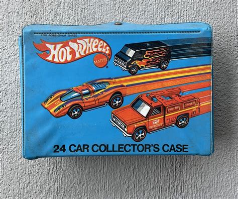 Vintage 1975 Hot Wheels 24 Car Collector S Case 8227 Used Nice Shape No Cars Ebay