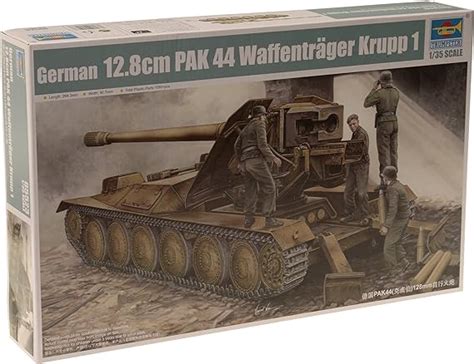 Trumpeter 05523 Modellbausatz 128cm Pak 44 Waffenträger Krupp 1