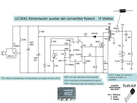 Diagrama Circuito Electronico Fuentes De Alimentacion Sin Tr