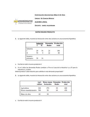 Cuadro Comparativo Act Alg Lineal Administraci N De Empresas Curso