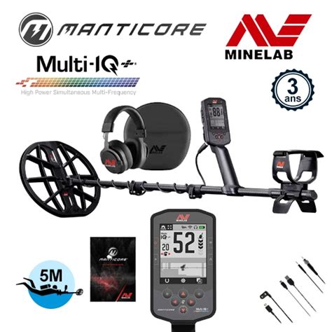 Minelab Manticore Le D Tecteur Qui Offre De Puissance En Plus