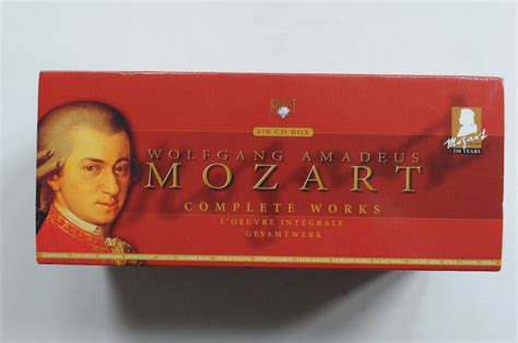 Wolfgang Amadeus Mozart Complete Works L Oeuvre Int Grale