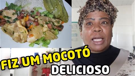 Fiz um mocotó delicioso e fomos no mercado comprar ingrendientes para