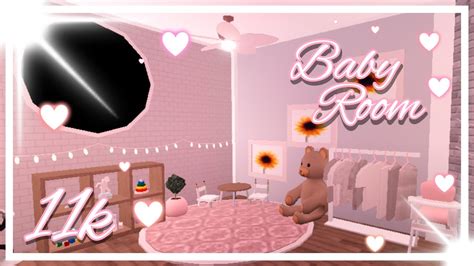 Roblox Bloxburg X Pink Baby Room K Strxwberrytxa Youtube