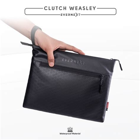 Jual Evernext Clutch Bag Ipad Tablet Waterproof Pria Tas Tangan Pria