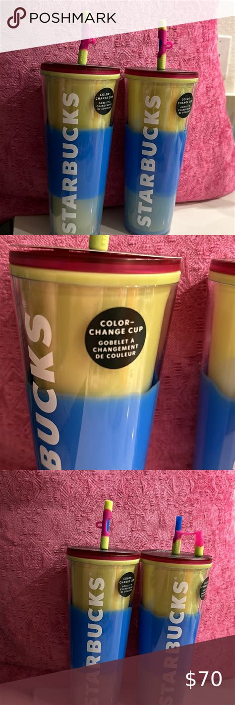 New Color Changing Starbucks Oz Tumbler With Silicone Straw