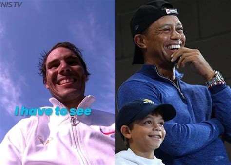 Rafael Nadal S Old Video Of Checking On Tiger Woods PGA Score Moments