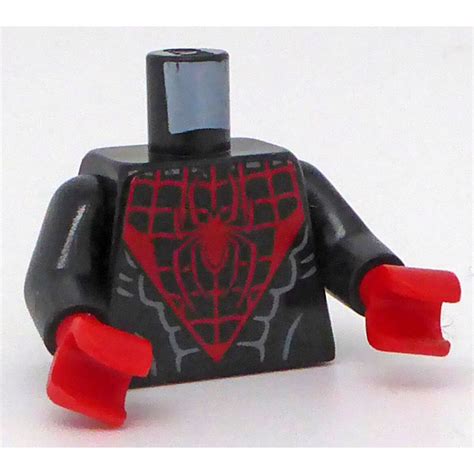 Lego Spider Man Miles Morales Minifig Torso 76382 Brick Owl Lego Marketplace