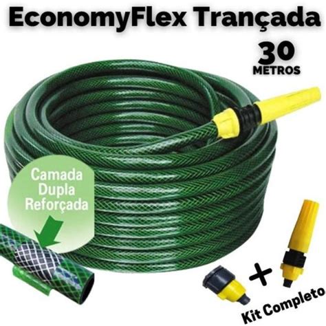 Mangueira Para Jardim Economyflex Verde Anti Tor O Metros Duraflex