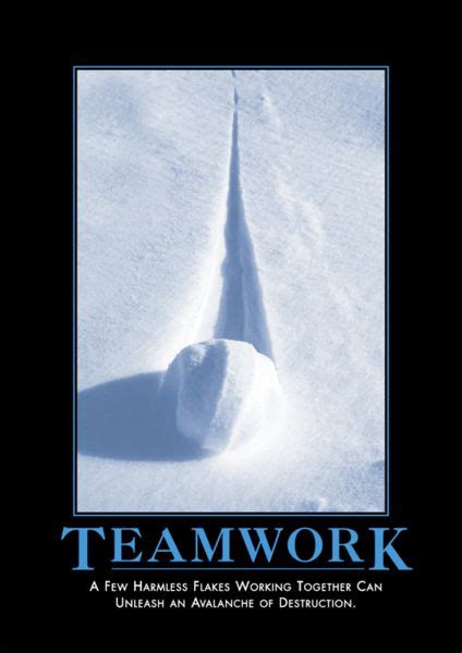 Teamwork | Demotivational posters funny, Demotivational posters, Work memes