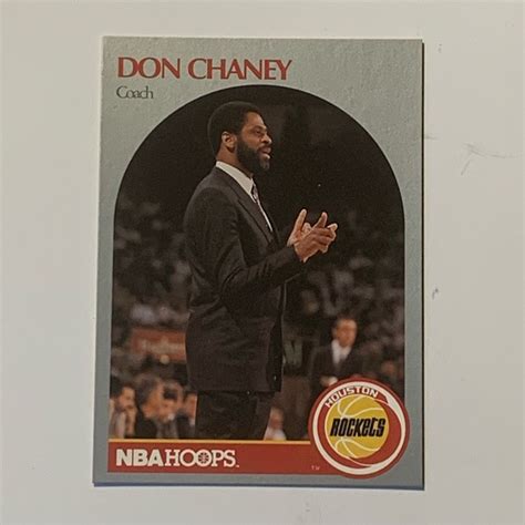 NBA HOOPS | Toys | 99 Nba Hoops Houston Rockets Don Chaney 314 | Poshmark