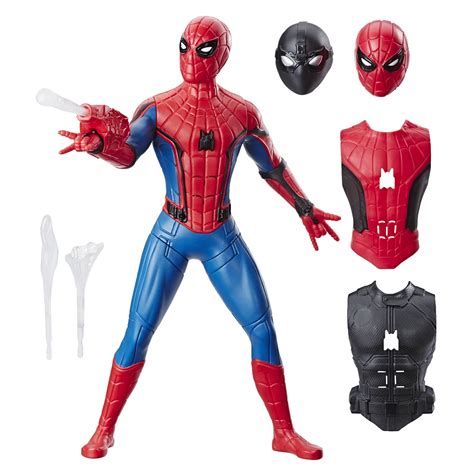 Spider Man Far From Home Deluxe 13 In Web Gear Spider Man Figure