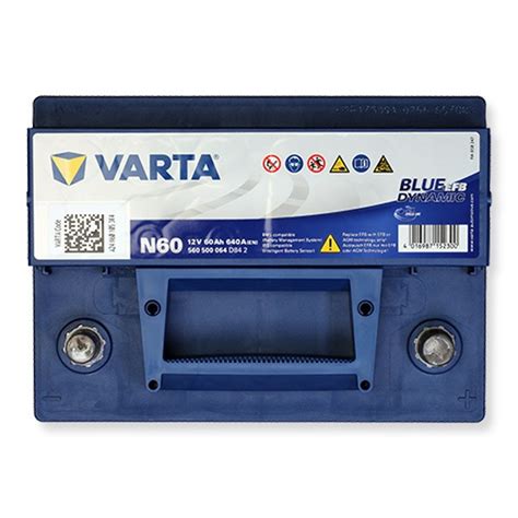 Varta Blue Dynamic Efb N Start Stop V Ah Batteria Auto