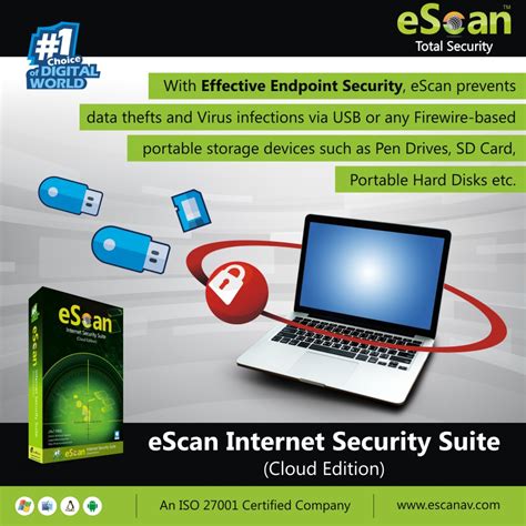 Escan Total Security Suite With Cloud Security User Year