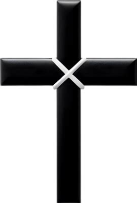 Cross Black PNGs for Free Download