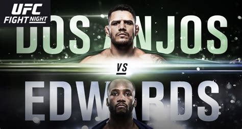 Ufc On Espn Report Leon Edwards Defeats Rafael Dos Anjos