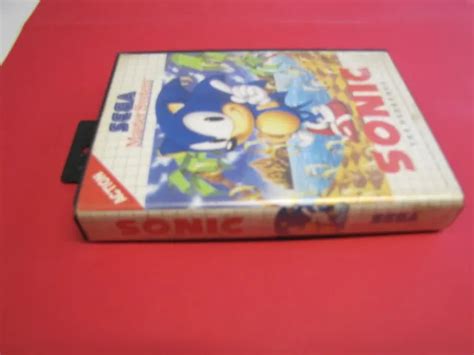 JEU SEGA MASTER System Sonic The Hedgehog EUR 4 99 PicClick FR