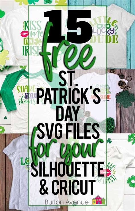 15 Free St Patricks Day Svg Files For Silhouette And Cricut Burton