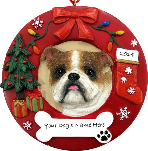 Bulldog T Bulldog Ornament Personalized With Your Etsy