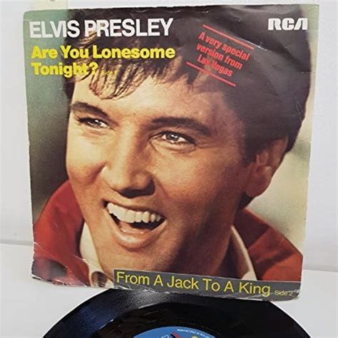 Elvis Presley Are You Lonesome Tonight The Laughing Version B Side