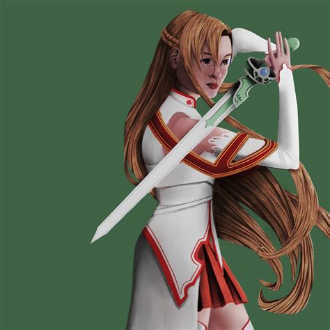 Asuna (Sword Art Online) by Drawsattic on DeviantArt