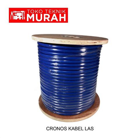 Jual Cronos Kabel Las 70mm Welding Cable 70 Mm Full Tembaga 5 Meter