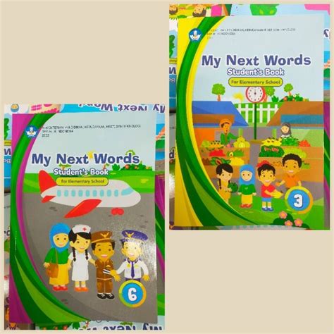 Jual Buku Pelajaran Bahasa Inggris Kelas 3 Dan 6 Sdmi My Next Words