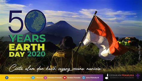 Peringatan Hari Bumi Ke 50 Tahun 2020 Gerakan Pramuka Kwartir Daerah