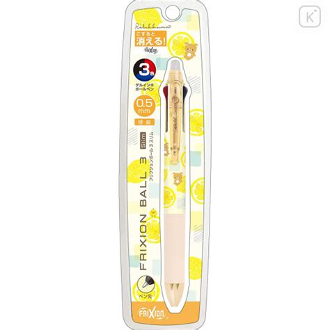 Japan San X Frixion Ball Slim Multi Color Erasable Gel Pen