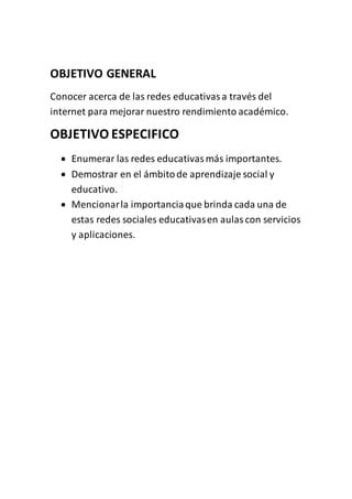 Redes Sociales Educativas PDF