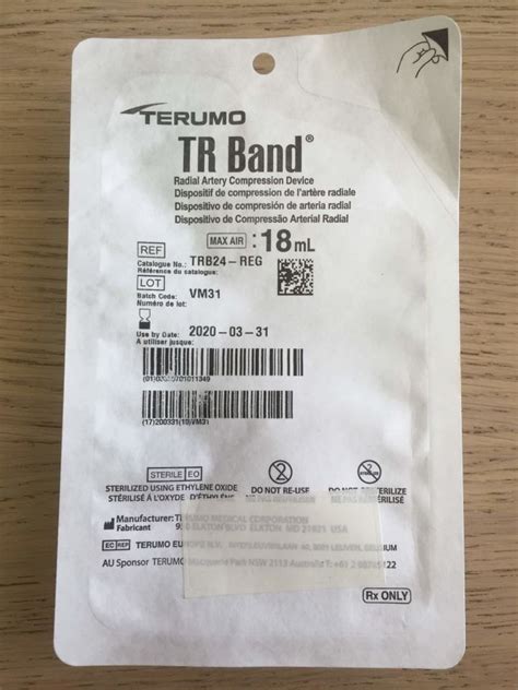 Tr Band Trb24 Terumo At Rs 950 Piece Chopanki Bhiwadi ID 21262239062