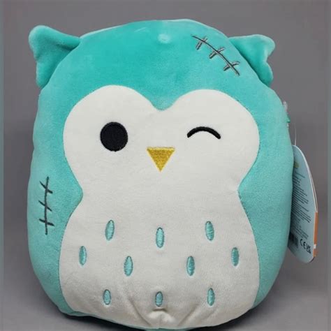 Squishmallows Toys Nwt 8 Winston The Owl Frankenstein With Stitches