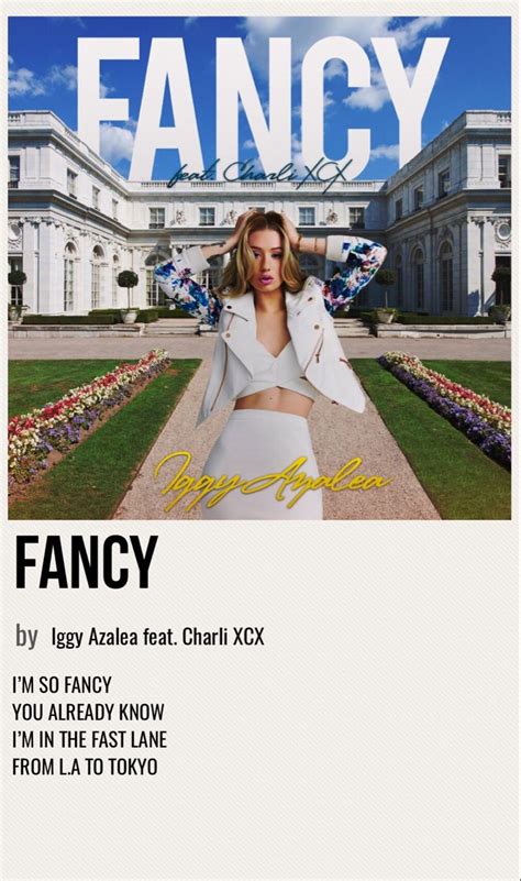 When Did Fancy By Iggy Drop The Track That Redefined Urban Sophistication