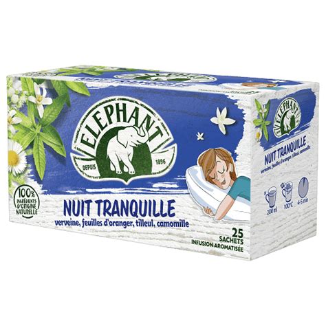 Infusion Eléphant Nuit Tranquille Vente en ligne