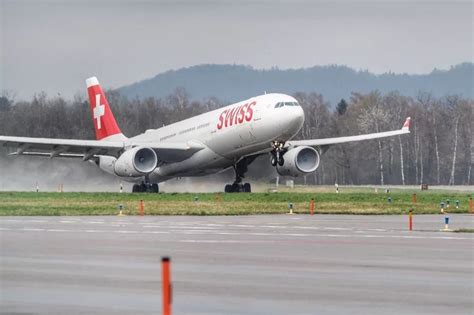 Bruno Lauper on Instagram: “Swiss Airbus A330 Takeoff Runway 16 Zurich ...