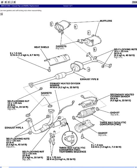 Honda Civic Exhaust System Diagram at Alyssa Dalziel blog