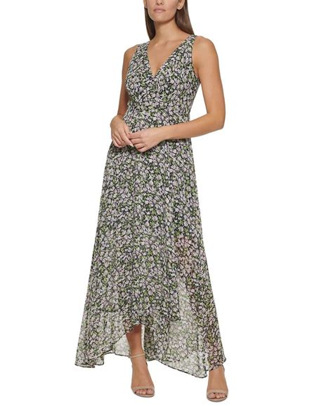 Tommy Hilfiger Floral Print Maxi Dress Macys