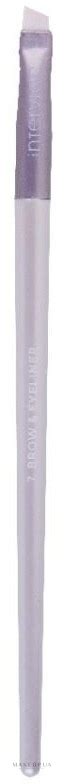 Inter Vion Rose Collection Brush Кисть для бровей розовая 415053