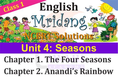 Ncert Solutions For Class English Mridang Unit Chapter And