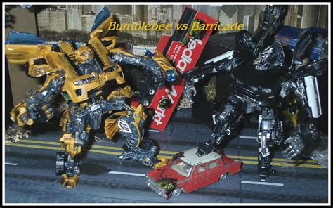 Bumblebee vs Barricade II by Catskind on DeviantArt