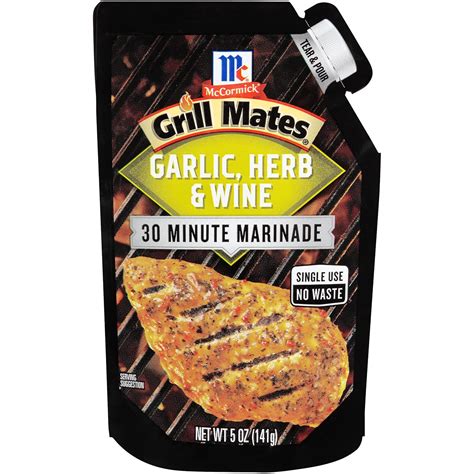 Mccormick Grill Mates Garlic Herb And Wine 30 Minute