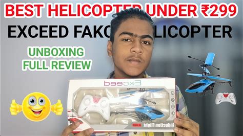 Best Helicopter Under Fakon Exceed Helicopter Unboxing Full