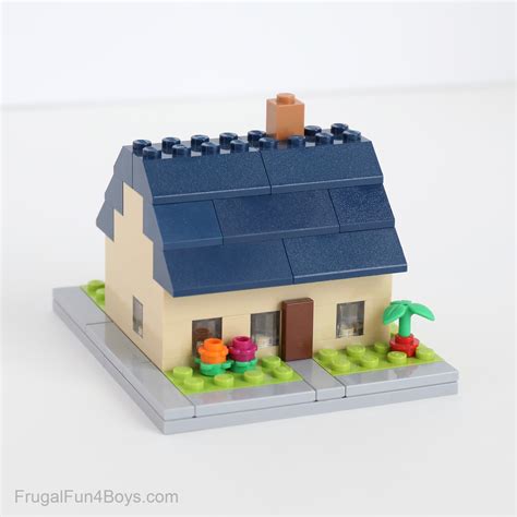 Build a LEGO Tiny Neighborhood - Frugal Fun For Boys and Girls