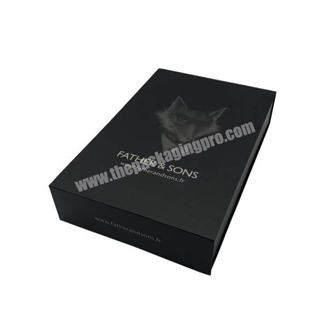 Black Luxury Custom Logo Wig Magnetic Closure Foldable Rigid Cardboard Paper Hair Extension