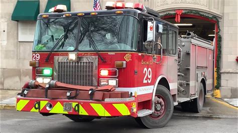 Chicago Fire Department Engine 29 Responding Youtube