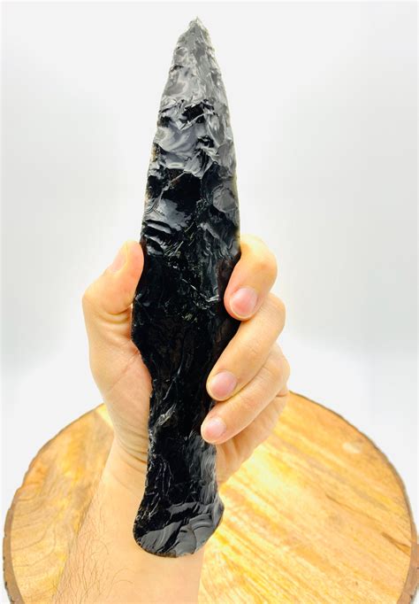 10 Obsidian Dagger/ Aztec Dagger/ Hand Carved Knife/ - Etsy