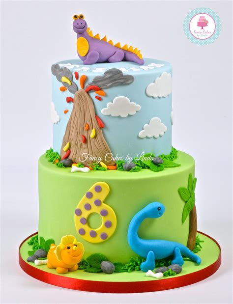 Dinosaur Themed Birthday Cake Facebook