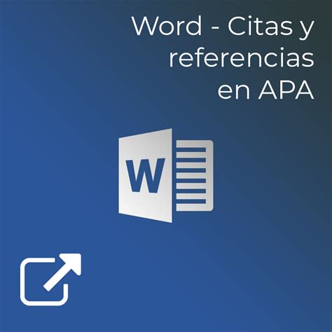 Word Citas Y Referencias Bibliogr Ficas Seg N Normas Apa Udgvirtual